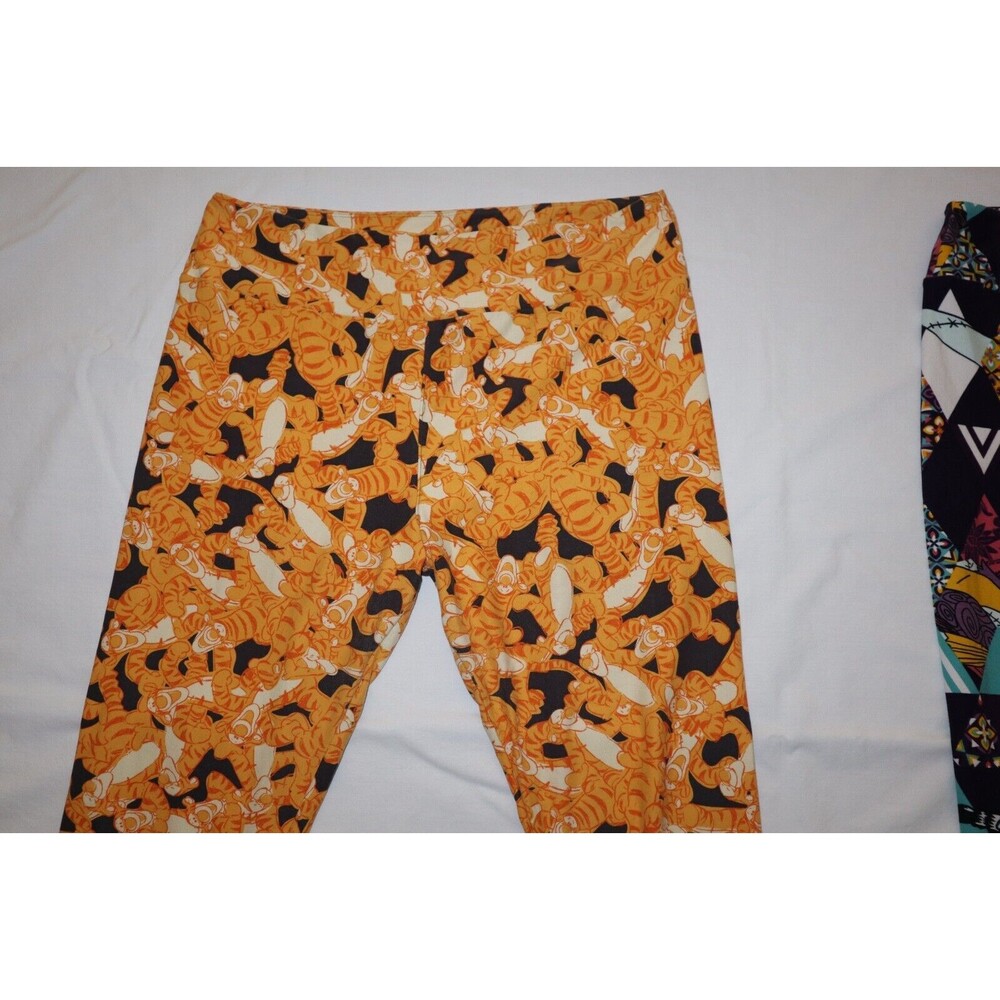 LuLaRoe T/C Tall & Curvy Leggings Disney Tigger Nightmare before Christmas Sally - Picture 5 of 12
